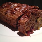 Paleo bread- dried fruit & pecans