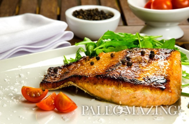 Paleo Maple Salmon Fillets