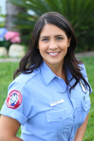 Alexandra Jabr in uniform