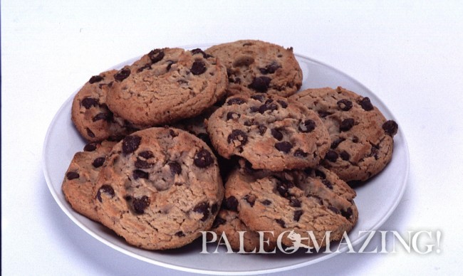 Paleo Chocolate Chip Bloom Cookies