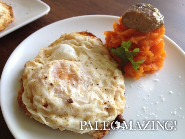 Breakfast Eggs with Bone Marrow