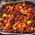 Easy Paleo Sausage and peppers