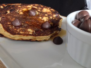 Paleo Chocolate Chip Pancakes2