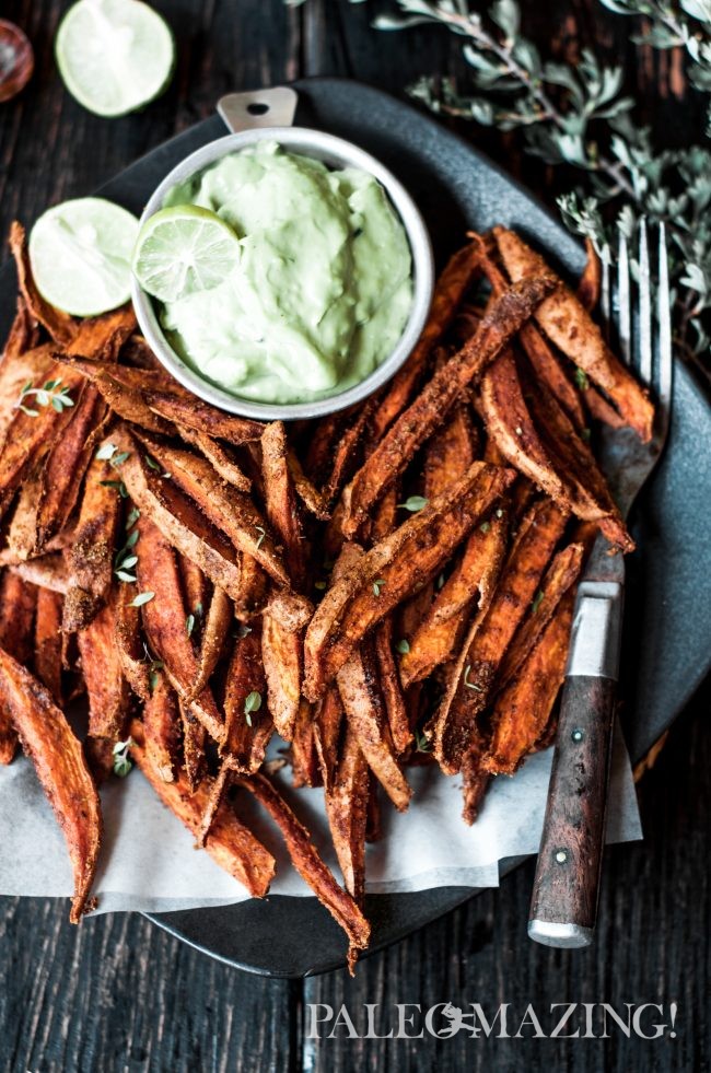 Cumin Spiced Sweet Potato Fries