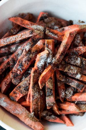 cumin spiced sweet potato fries 5