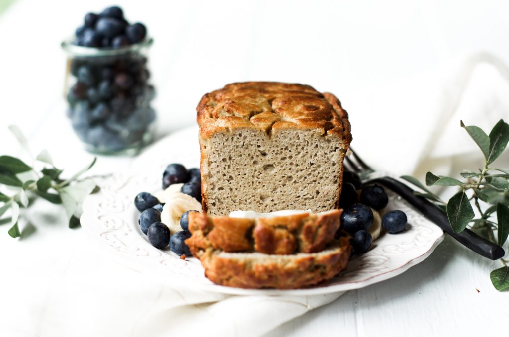 5 minute paleo banana bread 1