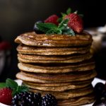 4 Ingredient Paleo Pancakes featured