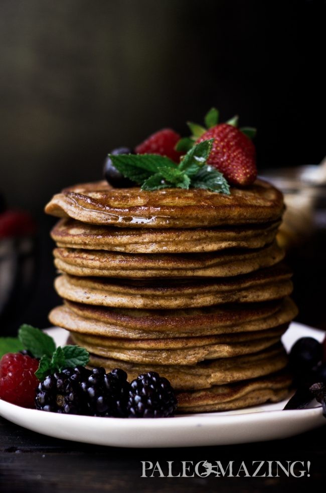 4 Ingredient Paleo Pancakes