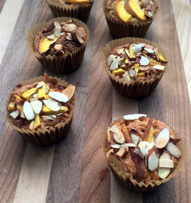 Paleo Almond Muffins with Fruit